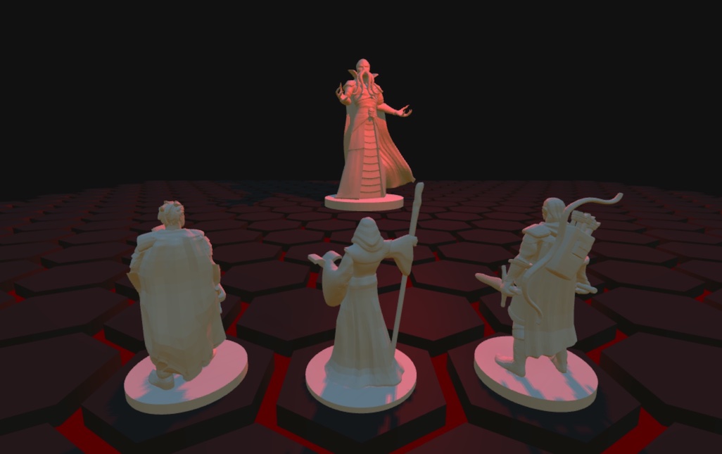 A 3D Dungeons & Dragons virtual tabletop made with Three.JS